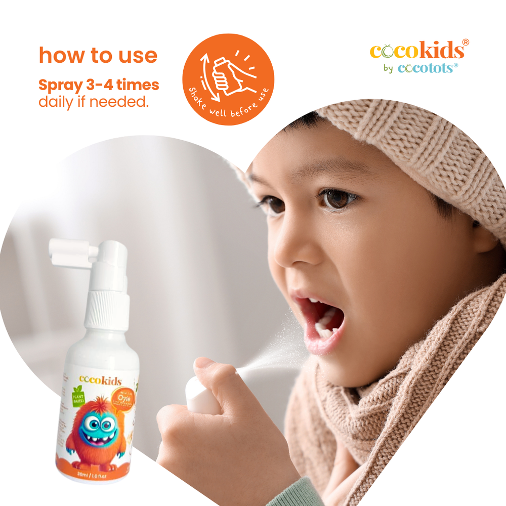 Kanak-kanak menggunakan Coco Spritz