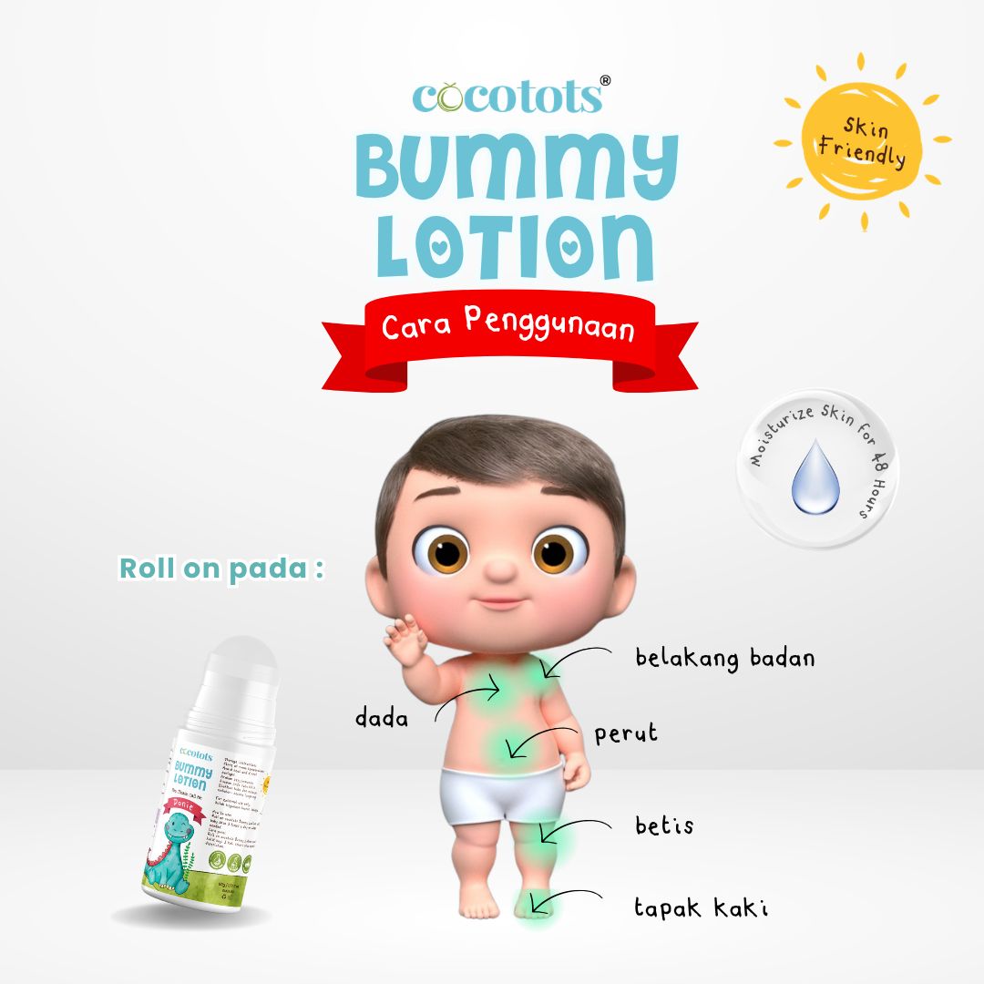 Cara guna Bummy Lotion